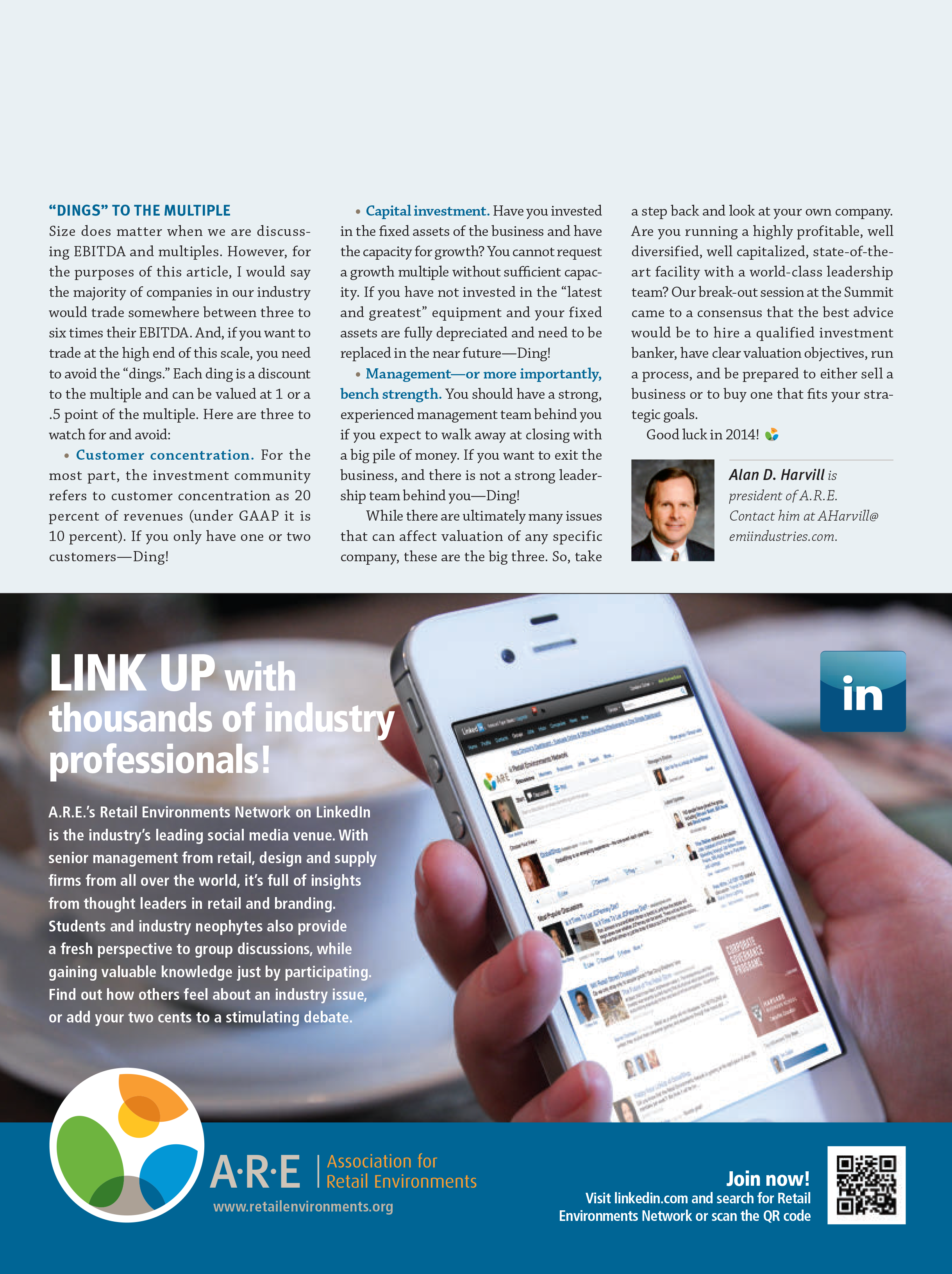 Valuing Your Company Alan Harvill — EMI Industries