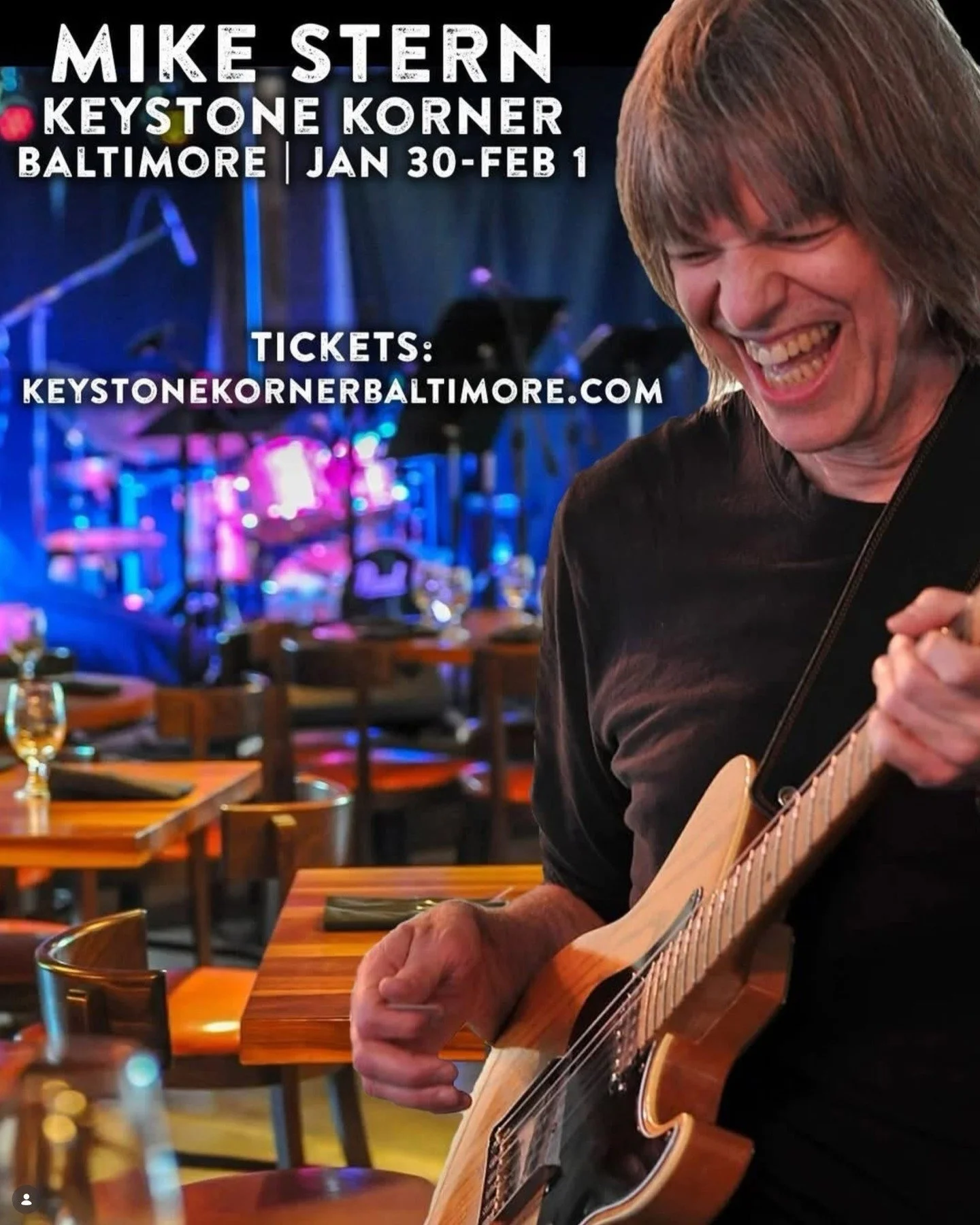 BALTIMORE! @keystonekorner Baltimore Jan. 30 - Feb. 1! Featuring @mikesternguitar @dennischambersofficial @lenisternmusic Gary Grainger, &amp; @thebobfranceschini !
4h