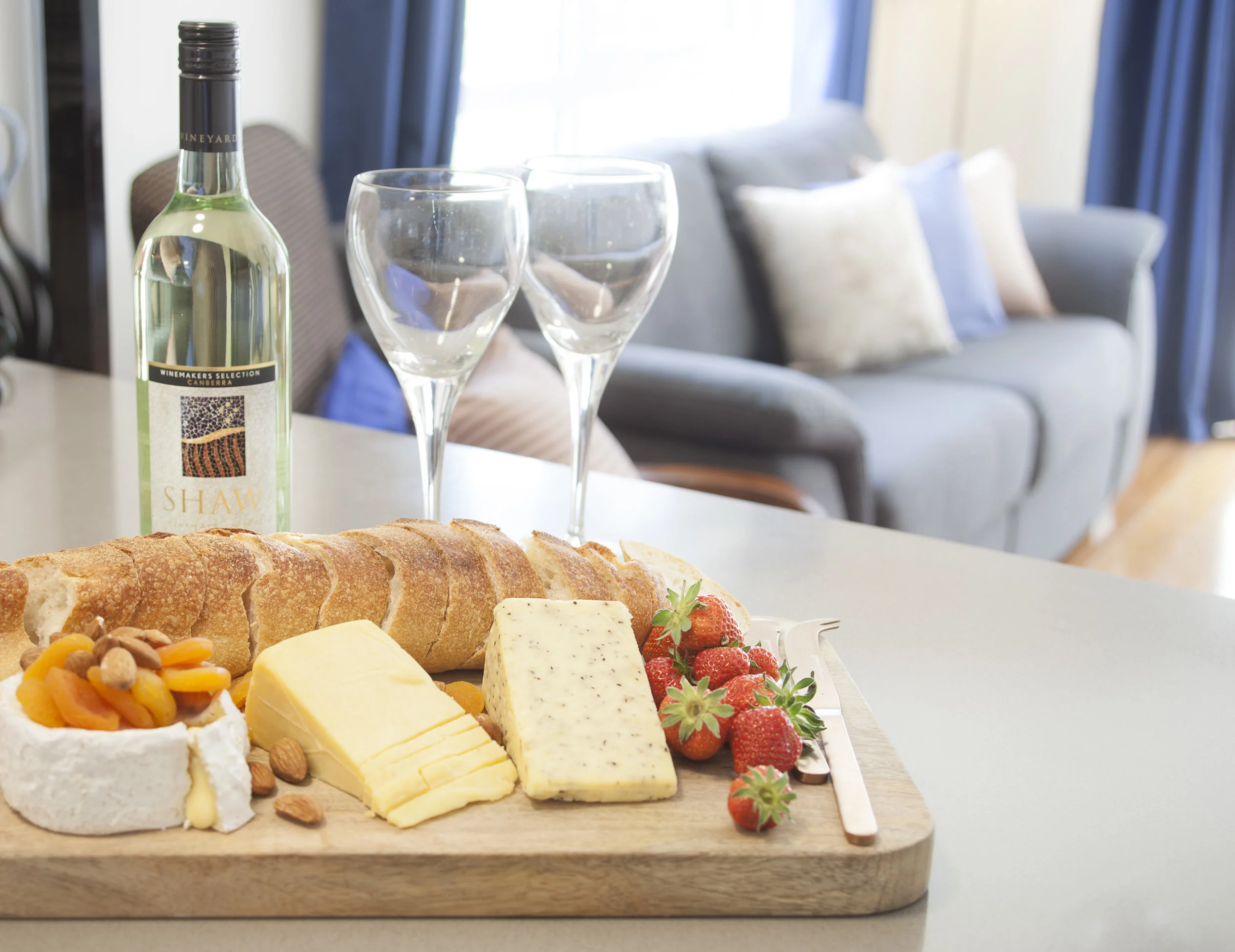 Wine and Cheese Package