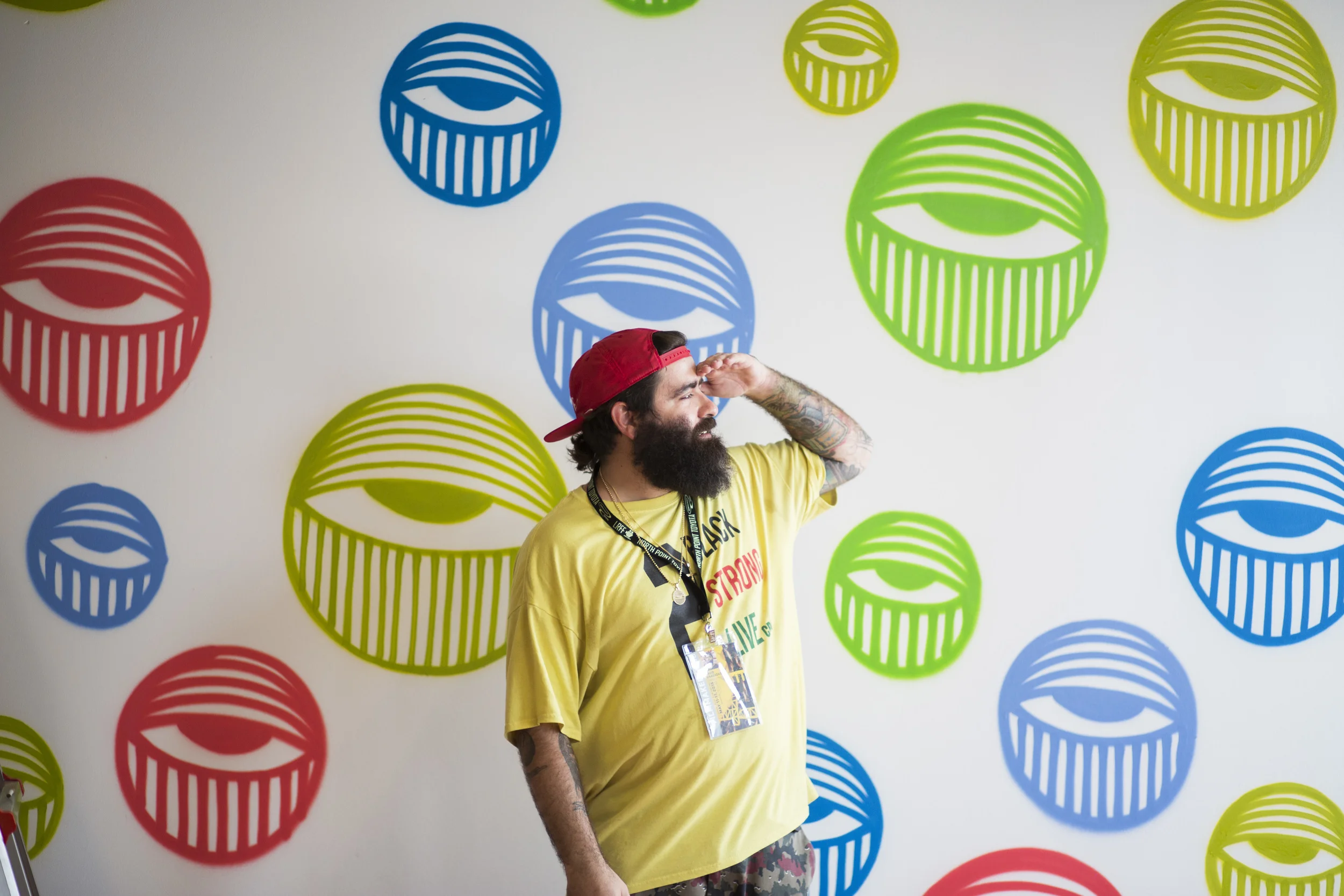 Miami Street Artist Ahol Sniffs Glue