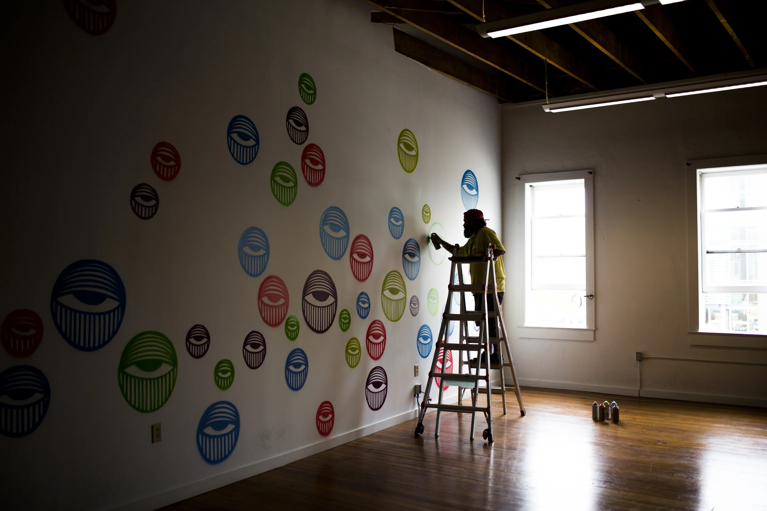 Miami Street Artist Ahol Sniffs Glue