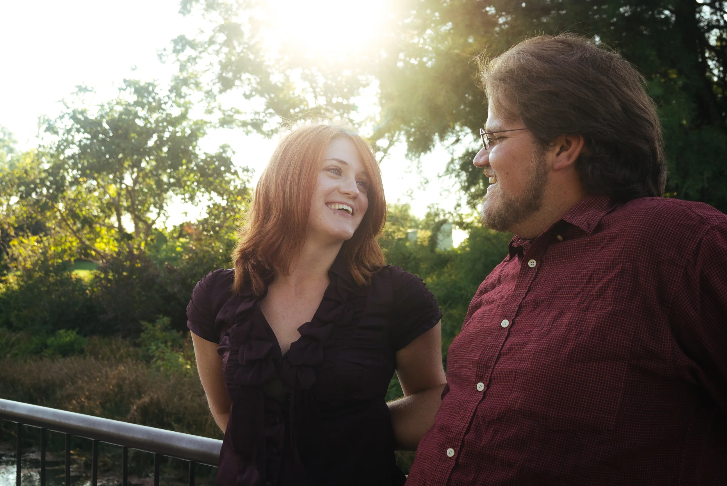 Becca and James