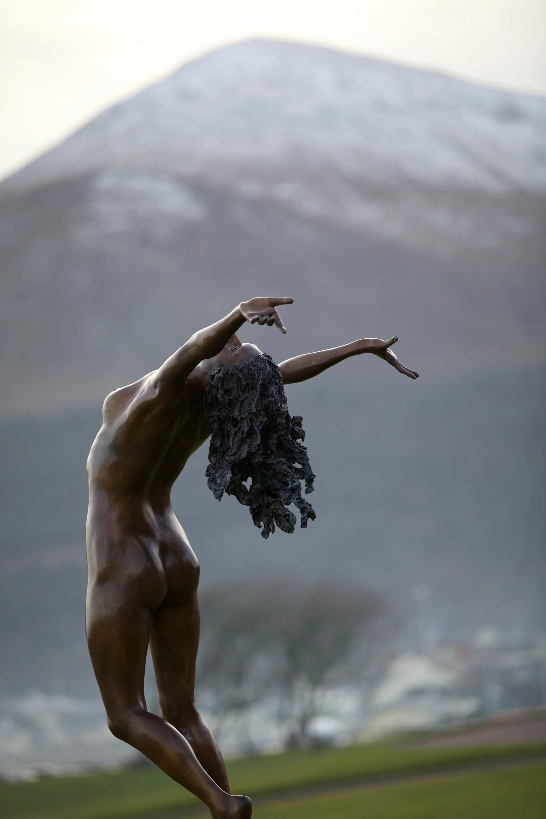 Statue, in the grounds of the Slieve Donard hotel