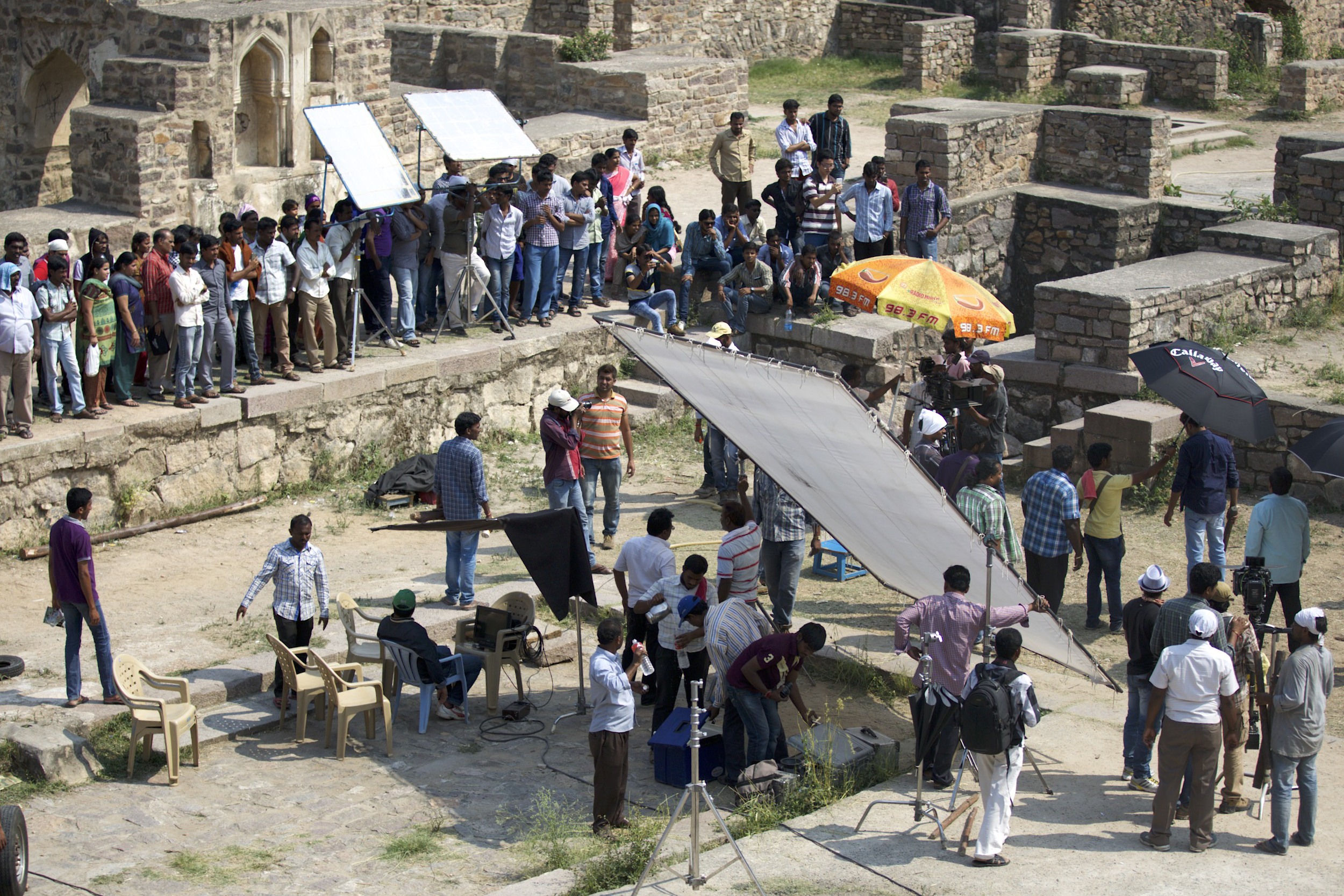 Bollywood Movie set