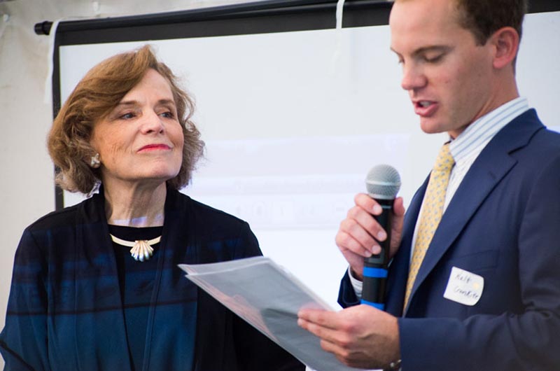  The Walter Cronkite Awards; [l-r] Dr. Sylvia Earle, Walter Cronkite IV 