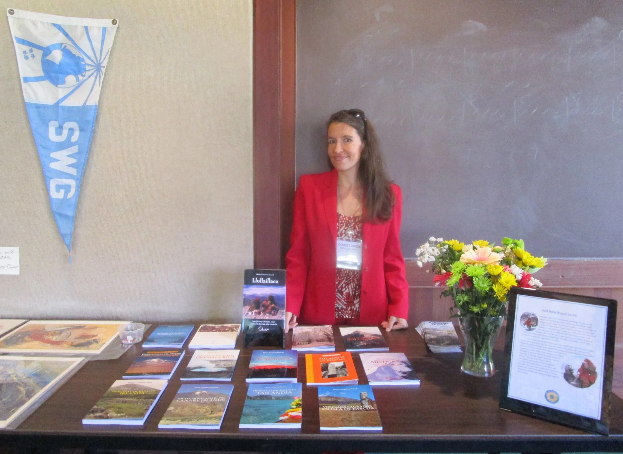 Constanza Ceruti wins ISWG Gold Medal Award