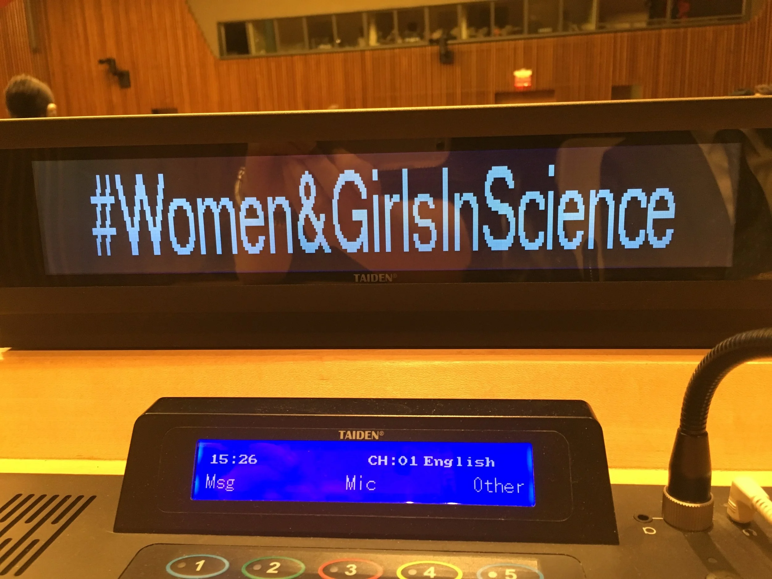 Equality and Parity in Science for Peace and Development