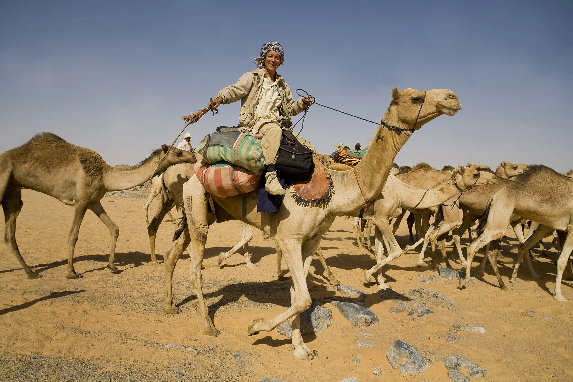  Arita Baaijens traveling the Forty Days Road in Sudan 