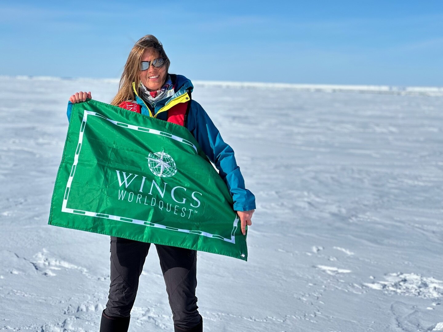 WINGS Flag Carrier Dr. Ulyana Horodyskyj Pena latest exploration was along the western coast of Antarctica. Ulyana travelled aboard Ponant&rsquo;s Le Commandant Charcot, an icebreaker designed to reach some of the most remote places on Earth.

🌏🌎🌍