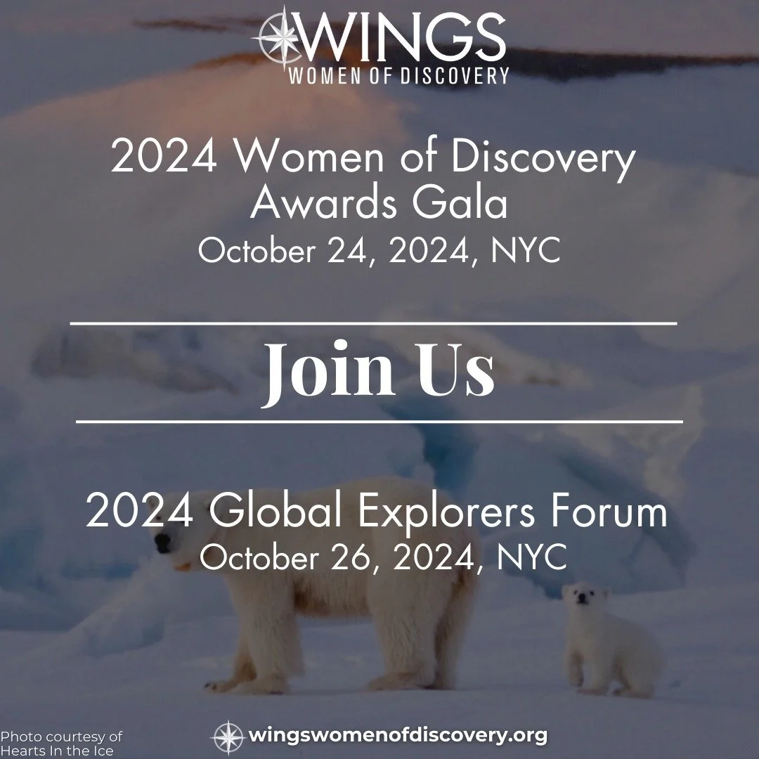 ✨JOIN US ✨

💙The 2024 WINGS Women of Discovery Awards Gala is happening this fall on October 24th at 583 Park Avenue in NYC! 

💚The 2024 Global Explorers Forum is taking place on October 26th at the Scandinavia House in NYC!

Don&rsquo;t miss these