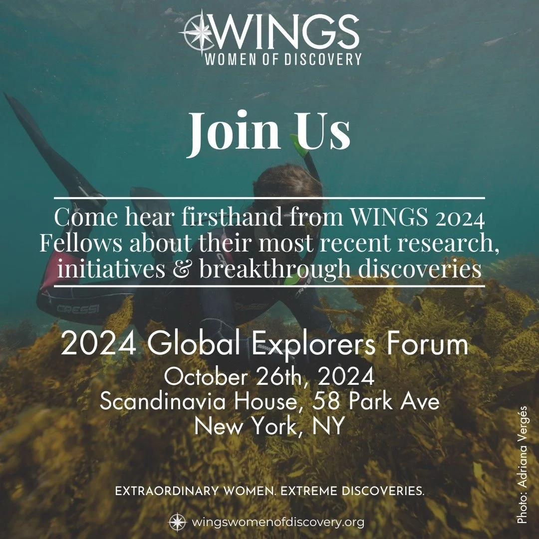 🌍✨Join us at the 2024 Global Explorers Forum!✨🌍

Get ready to be inspired by incredible stories of discovery and adventure. Come hear firsthand from the 2024 Fellows about their most recent research, initiatives and breakthrough discoveries!

🎟️ D