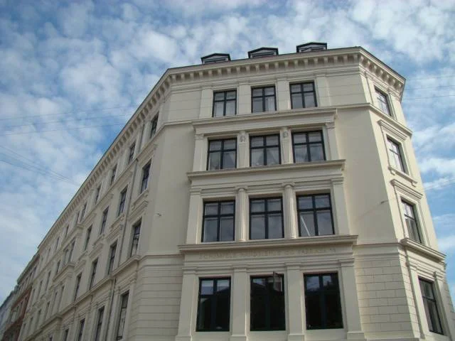 Ejendommen set fra Heibergsgade