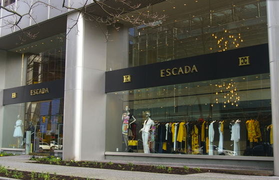 Escada, 710 Thurlow Street at Alberni Street [ Image Source ]