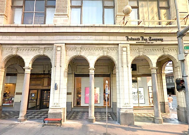 Hudson's Bay, Downtown Calgary. Photo: Google Streetview screenshot&nbsp;