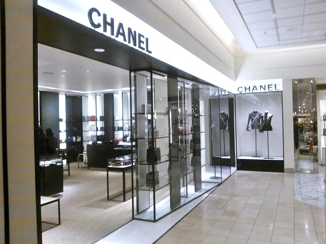 Chanel at Nordstrom in Downtown Seattle. Saks and Nordstrom will compete for similar concessions in Canada [ Image Source ]
