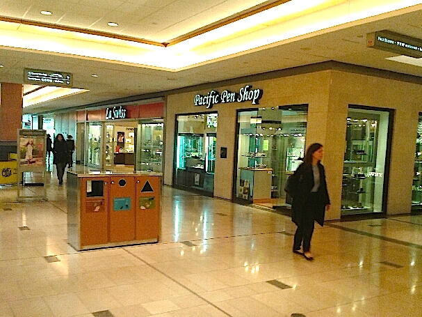 Pomellato will replace the 460 square foot Pacific Pen Shop as well as part of La Swiss at Vancouver's Pacific Centre.