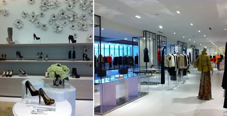 'The Room' luxury women's department on the store's second floor [ Image Source ]