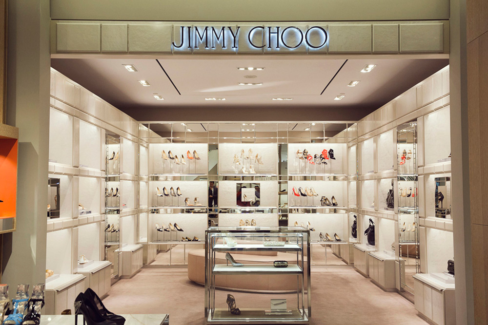 Jimmy Choo shop-in-store at Holt Renfrew, Yorkdale. Photo credit: Jenna Marie Wakani for Toronto Life Magazine.