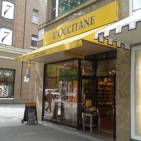 L'Occitane's current location at 101-755 Burrard Street store is substantially smaller than its new location. Photo: Craig Patterson
