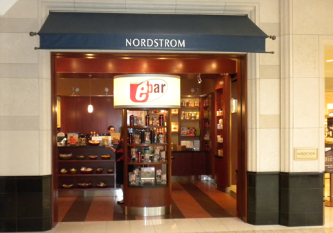 Nordstrom brings coffee concept eBar to its Canadian stores. Photo: Cherry Creek Shopping Centre (Denver). 