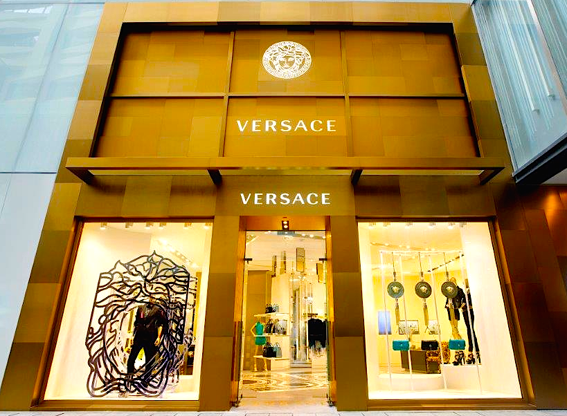 New Versace flagship store, Hong Kong. Photo: www.bastiaanvanschaik.com