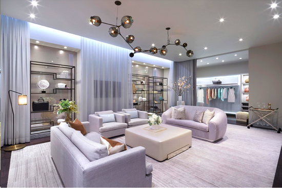 The Apartment at Holt Renfrew, Yorkdale. Photo: Janson Goldstein architects.