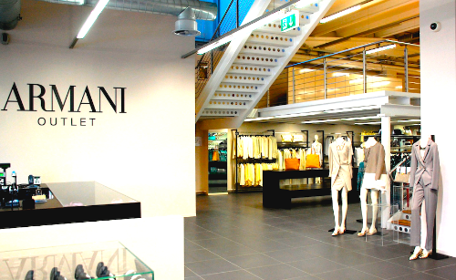 armani outlet store