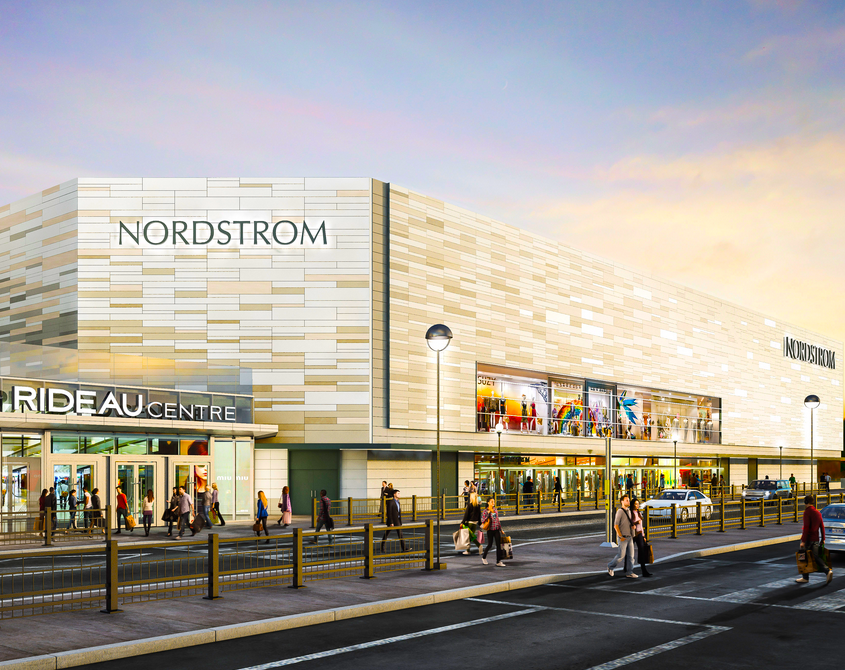 Rendering: Rideau Centre