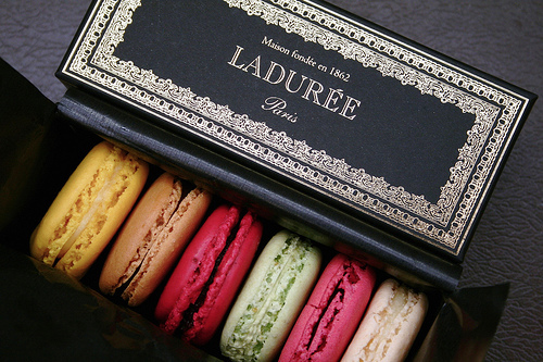 Ladurée's world famous macarons. Photo: Louis Beche
