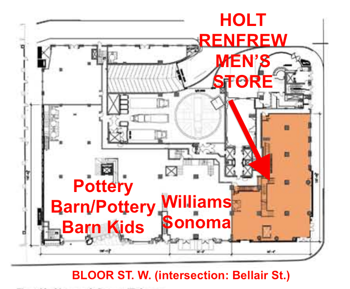 Lease Plan: 100 Bloor.