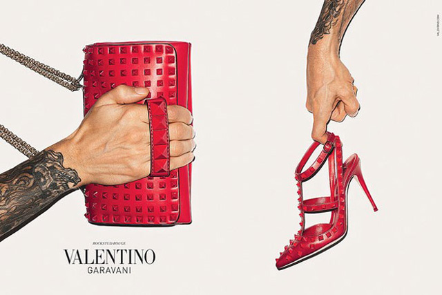 Valentino handbags and women's footwear will be carried at Calgary's Nordstrom store. Photo: Valentino