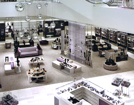 The store's women's footwear salon will be expanded substantially, including the addition of several designer shops-in-stores. Photo: Holt Renfrew.