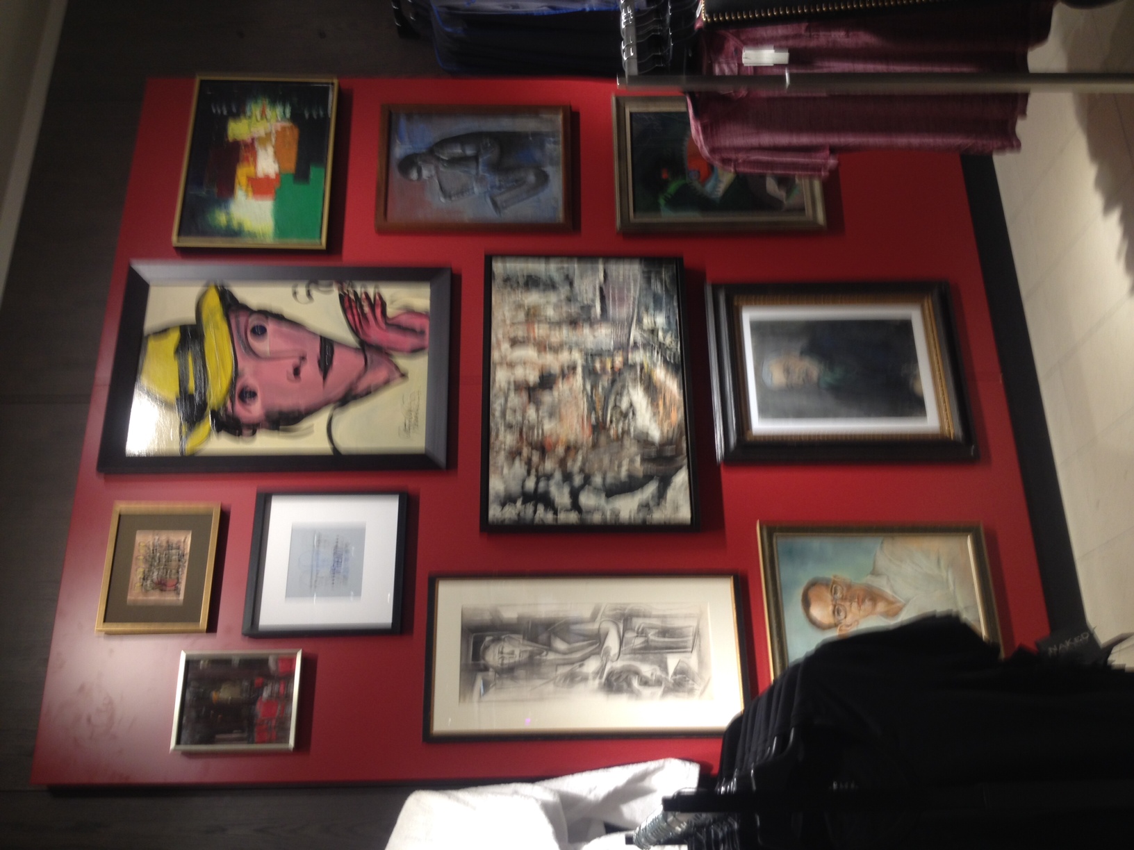 We were surprised to find artwork throughout the store from Canadian artists. 
