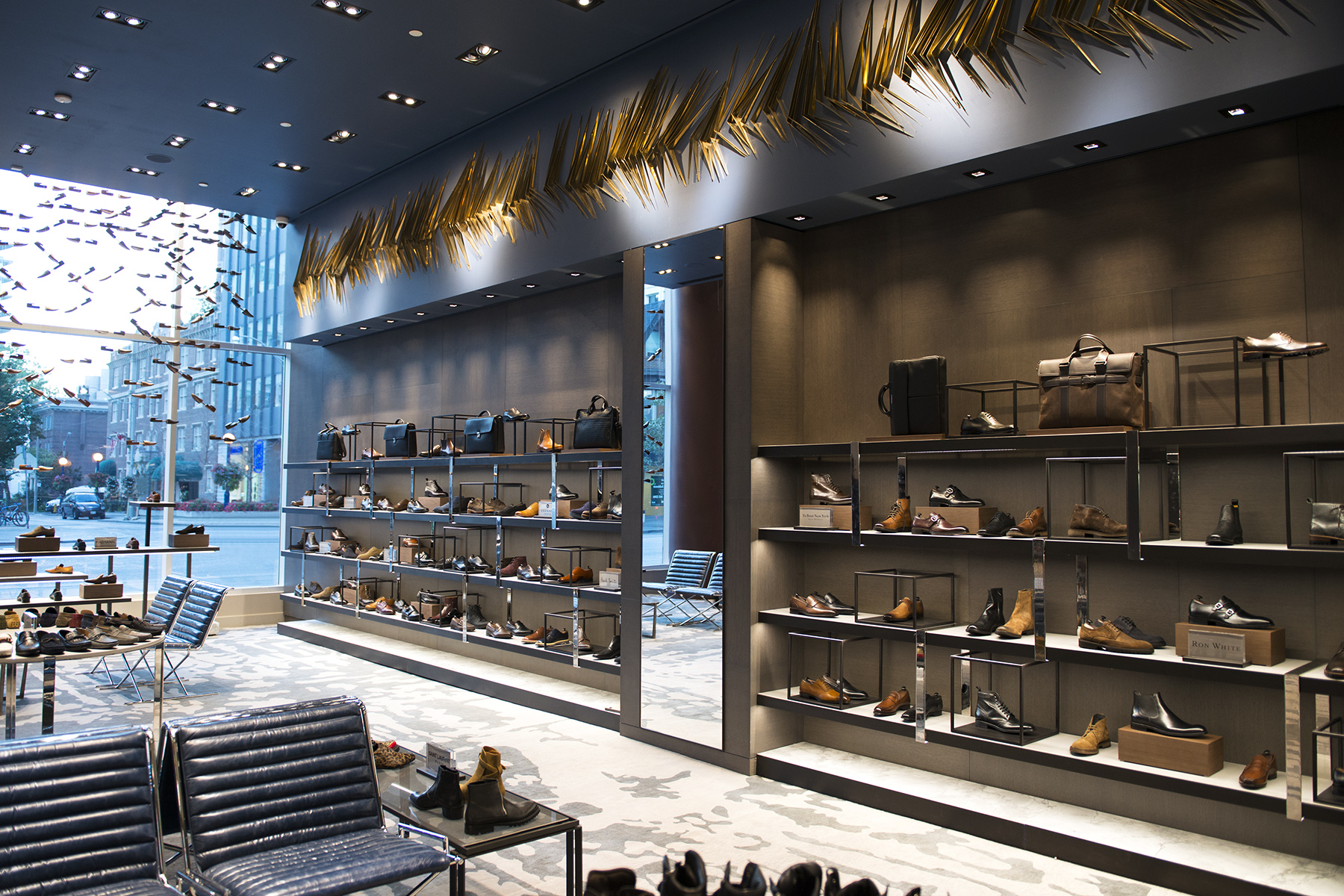 'Shoe hall' at Holt Renfrew Men. Photo: Holt Renfrew. 