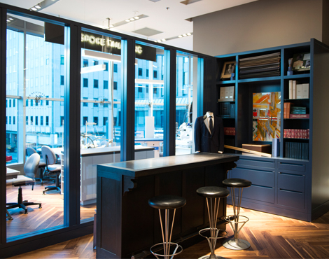 Bespoke tailoring. Photo: Holt Renfrew. 