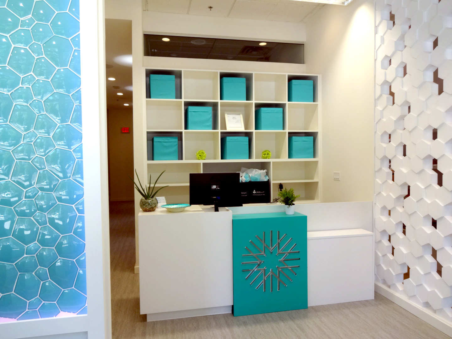 PureHeath Centre's front desk. Photo: Pure Integrative Pharmacy.
