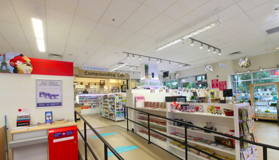Canada Post is an added feature to the pharmacy portion of Pure Integrative Pharmacy. Photo: Pure Integrative Pharmacy