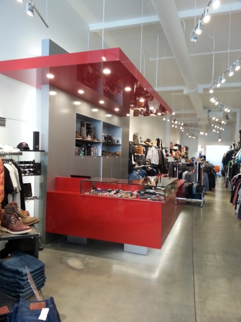 Inside the newly renovated Robson Street store. Photo: Boys'Co.