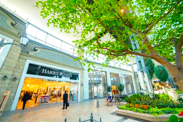 Harry Rosen's 10,000 sq ft Carrefour Laval store opened in August of 2013. Photo: Harry Rosen. 