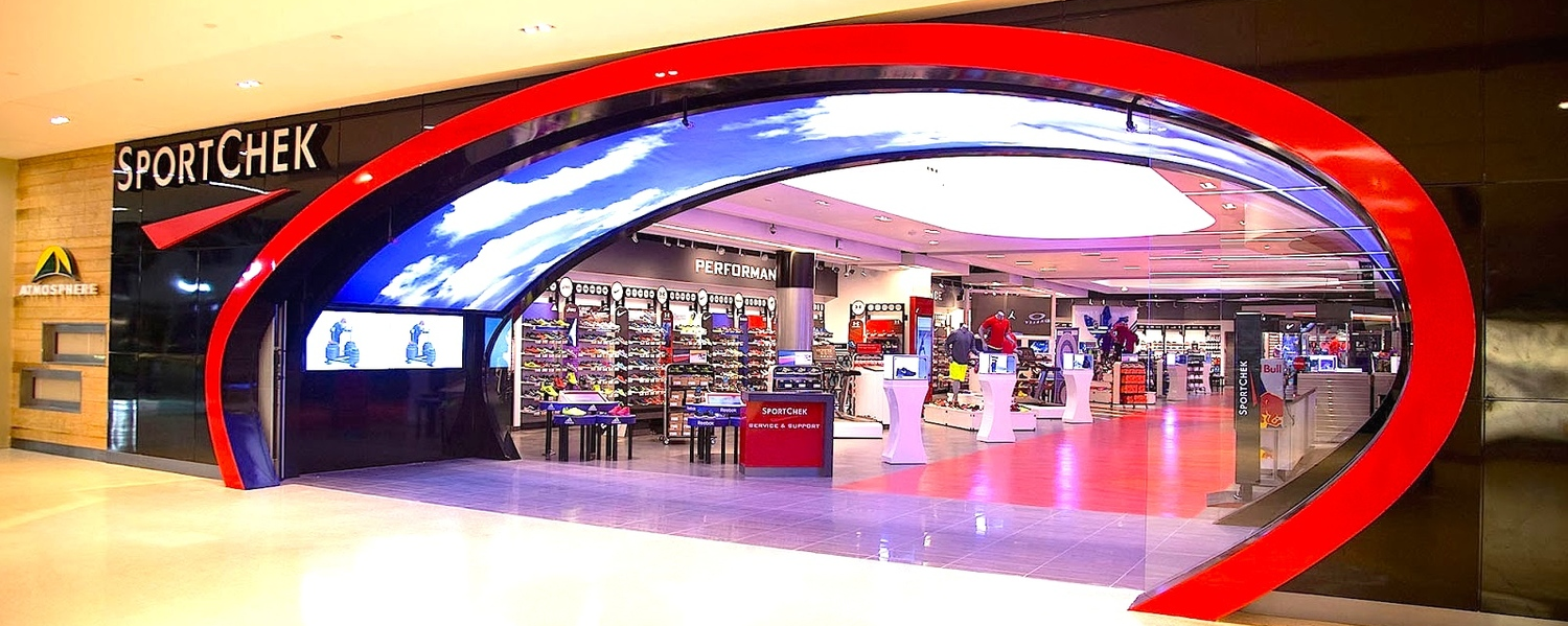 Sport Chek flagship, West Edmonton Mall. Photo: Sport Chek.