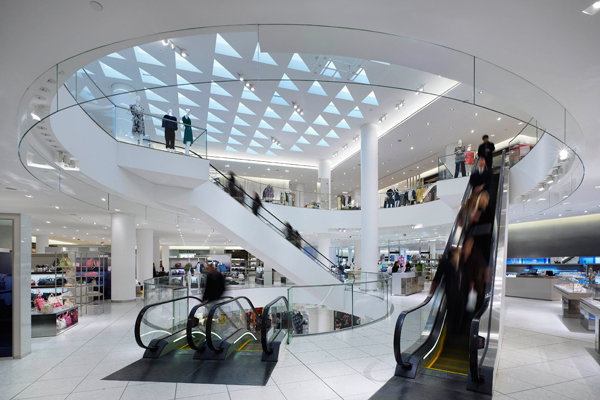 Inside Holt Renfrew's Vancouver flagship. Photo: enroute.aircanada.com