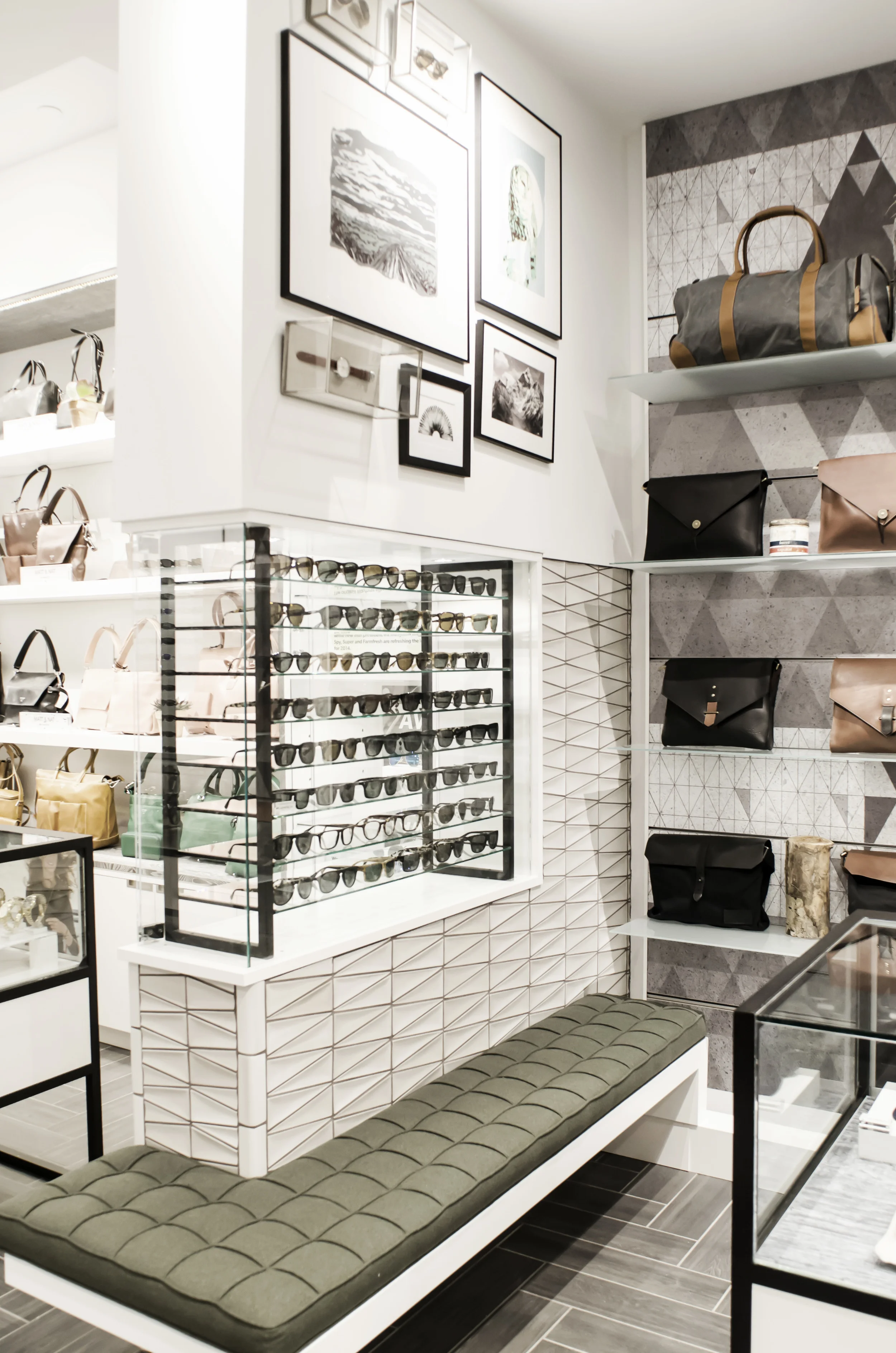 Spareparts custom merchandising displays by Cutler