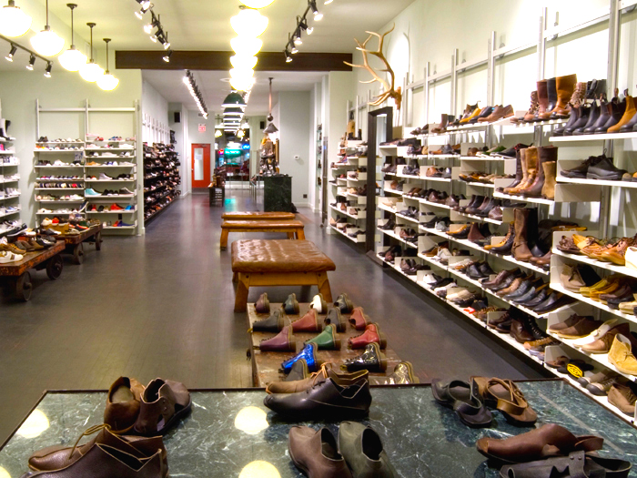 Inside Edmonton's footwear flagship. 