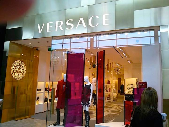 Versace, Yorkdale. Photo: Jamie Colden. 