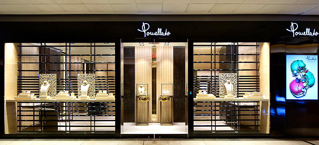 Pomellato, Pacific Centre. Photo: cemilesconstruction.com