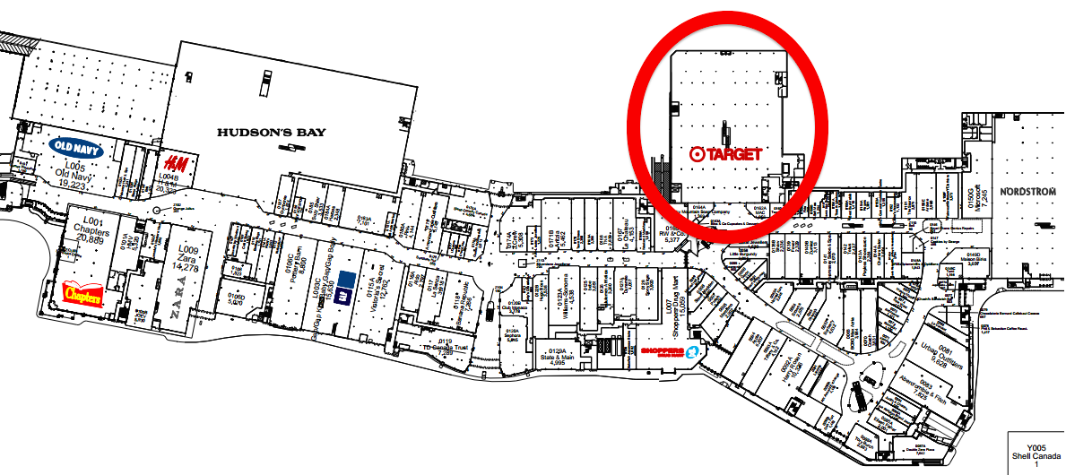 Chinook Centre. Click image above for PDF mall lease plan. 