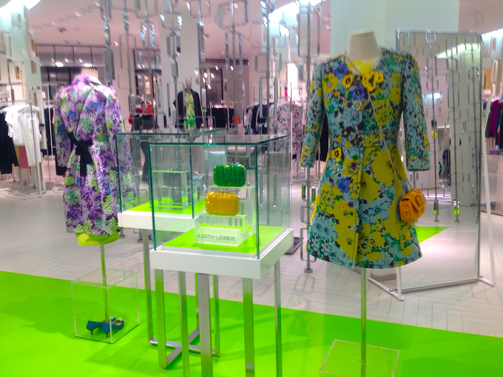 Staff in Hudson's Bay's luxury womenswear department 'The Room' say that it will move to the west side of the third floor to make room for Saks. Photo: Craig Patterson.