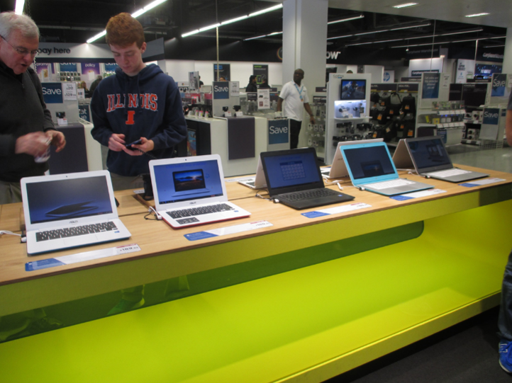Product sales area