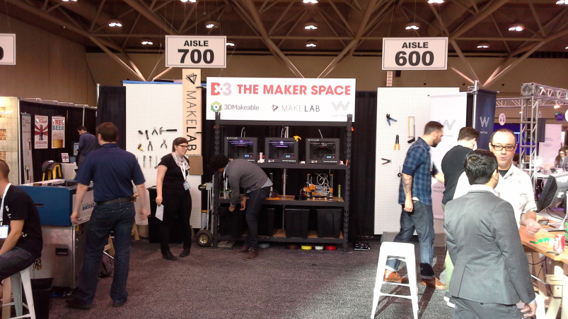 The Maker Space at Dx3 – includes 3DMakeable