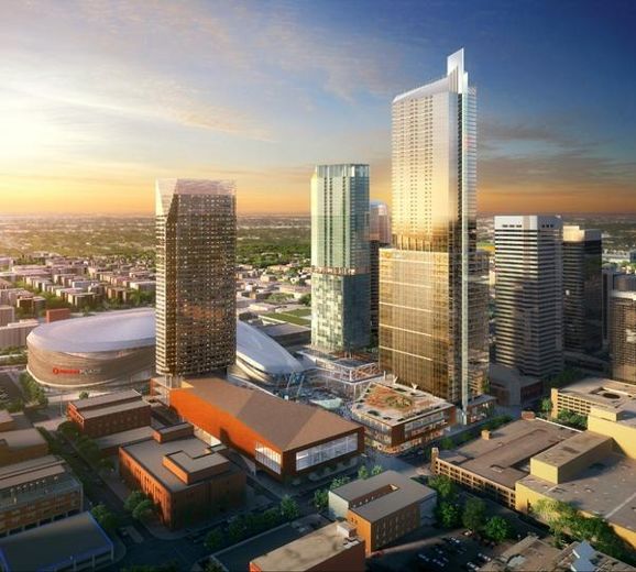 Edmonton Arena District is expected to include a grocery store. Source: Edmonton Arena District 